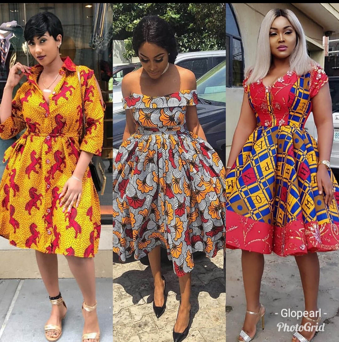 ankara ladies dress 2019