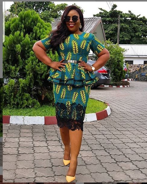 2020 Ankara Short Skirt And Blouse Style - fashionist now