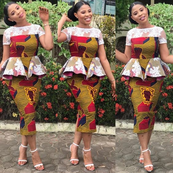Most Beautiful Ankara skirt And Blouse Styles - fashionist now