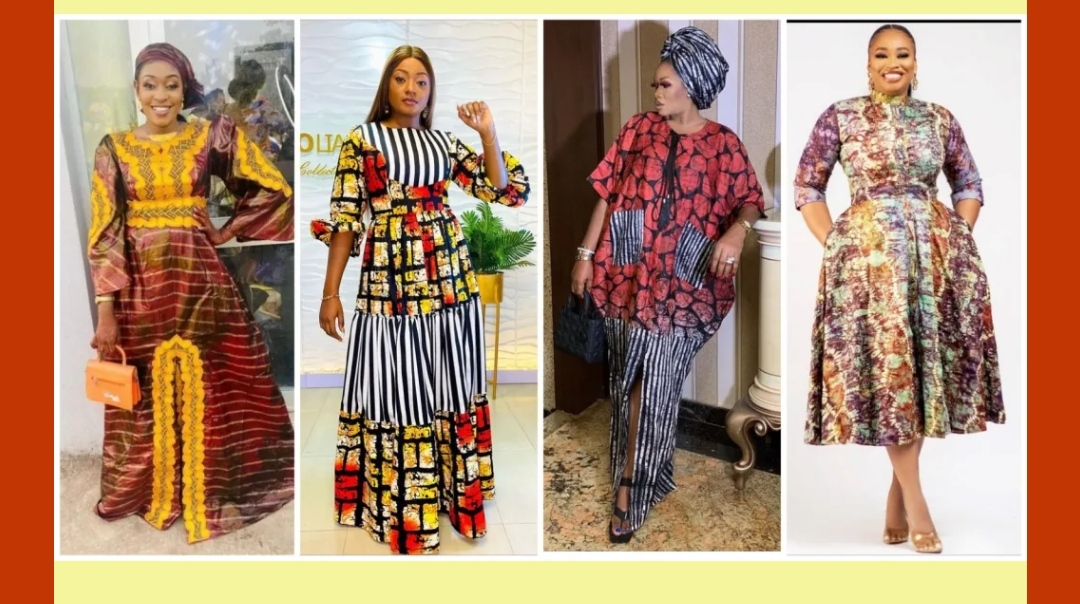 TRENDING AND FASCINATING ADIRE/ KAMPALA FABRIC STYLES - fashionist now