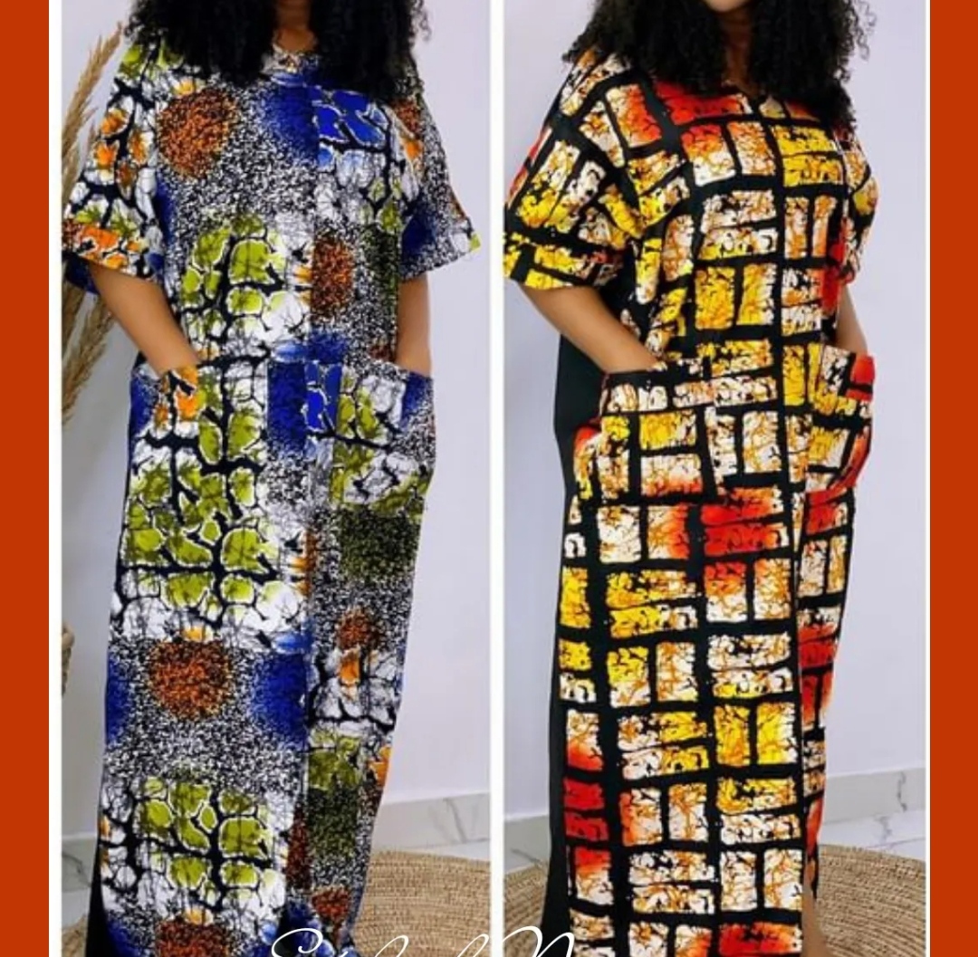 TRENDING AND FASCINATING ADIRE/ KAMPALA FABRIC STYLES - fashionist now