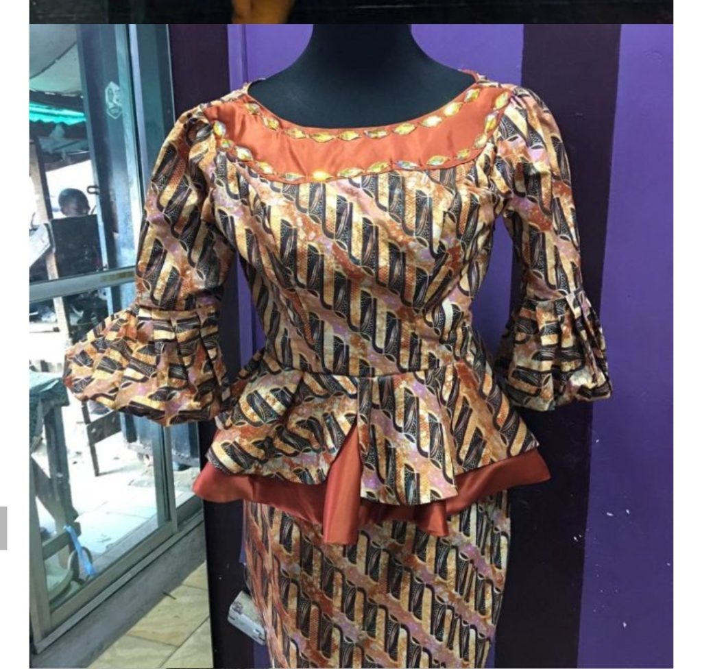 Latest 2023 Beautiful Ankara skirts and blouses - fashionist now